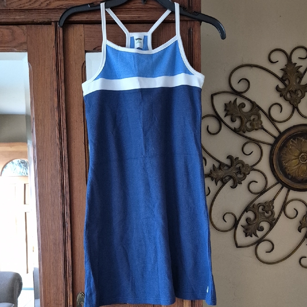Abercrombie & Fitch Blue and White Kids Casual Dress